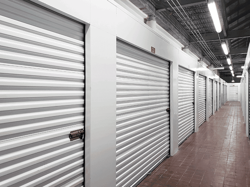 Images of interior storage units