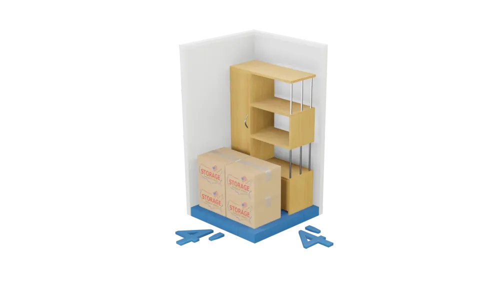 4 x 4 storage unit
